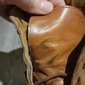 Gucci | Shoes | Tan Leather Gucci Boots With Vibram Sole  display picture 1
